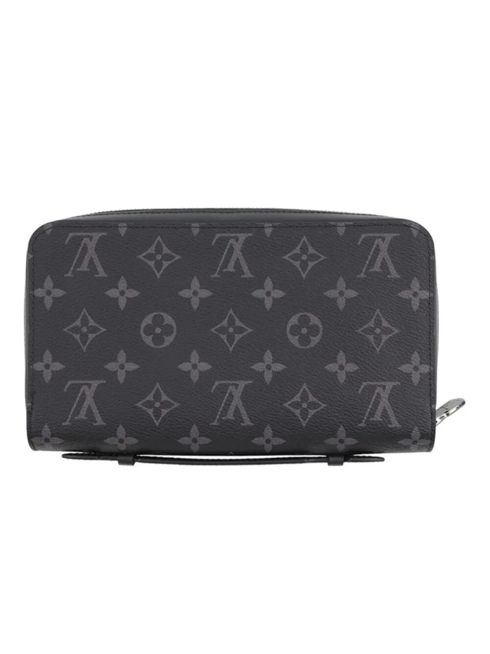 Louis Vuitton Wallet Monogram Eclipse Zippy XL Black